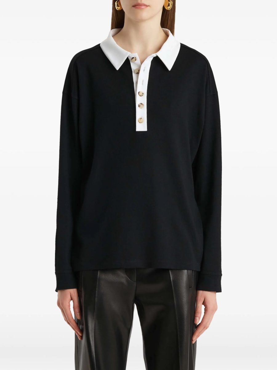 Tricou Polo Khaite negru - Img 3