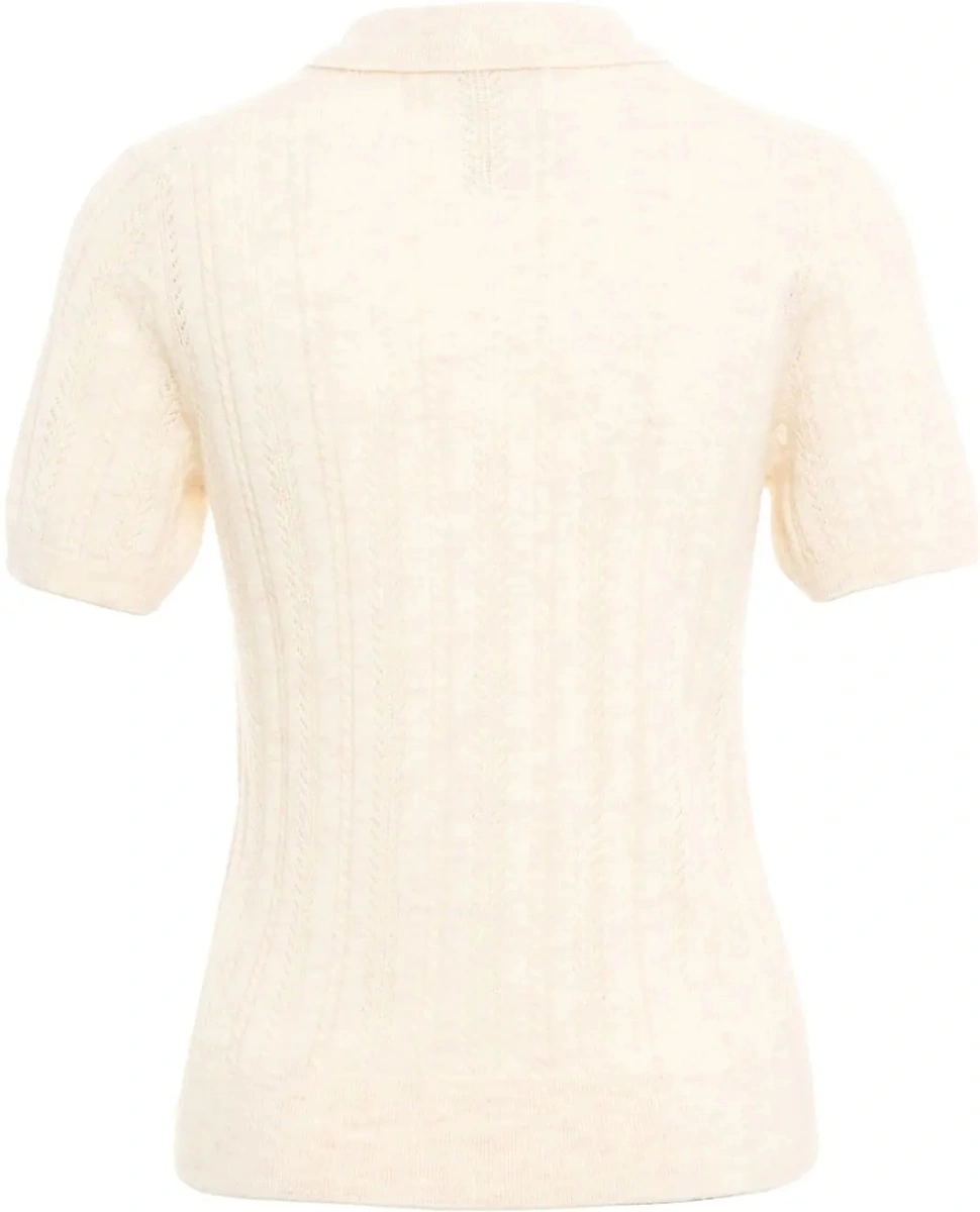 Tricou Polo Knit polo shirt 'Iris' - Img 3