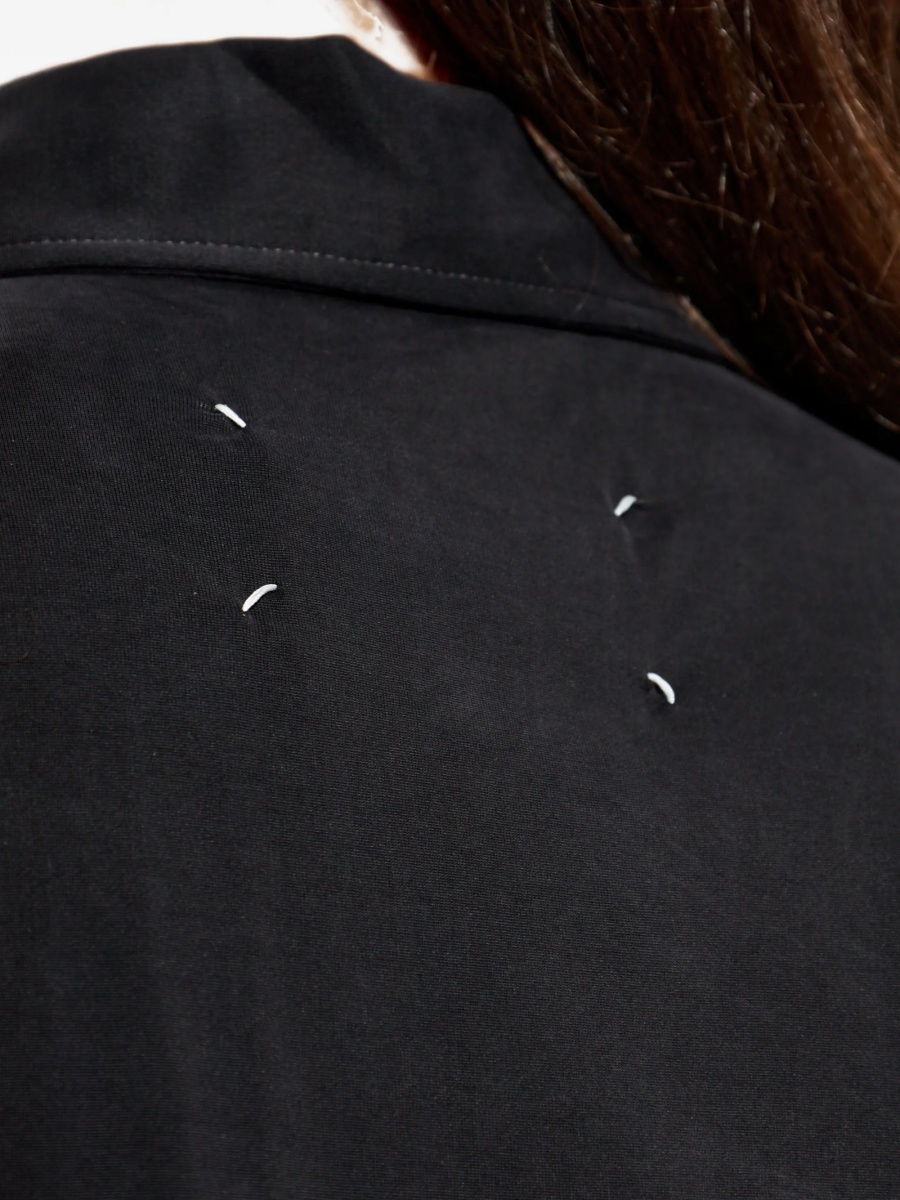 Tricou Polo Maison Margiela negru - Img 5