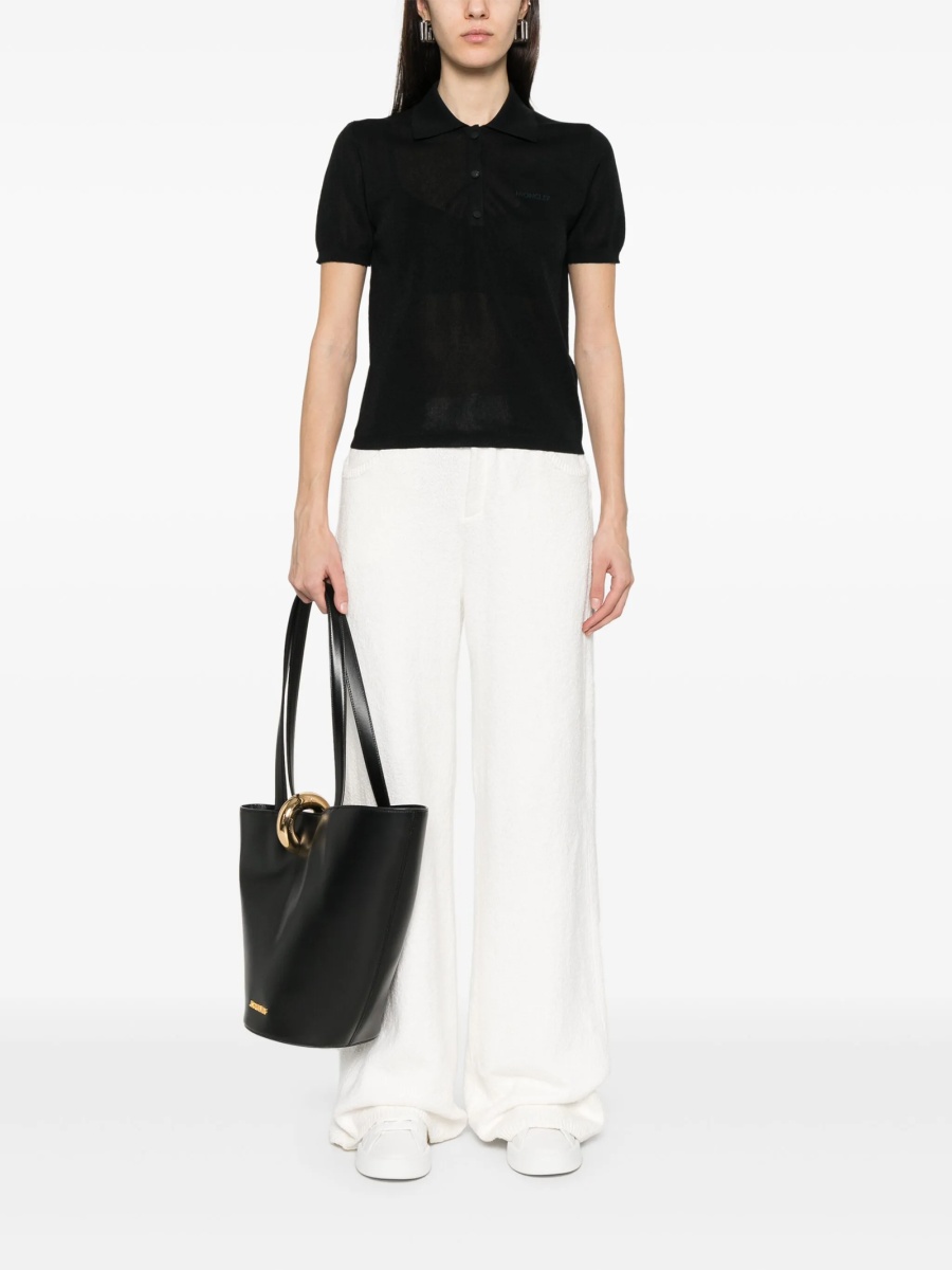 Tricou Polo Moncler negru - Img 2