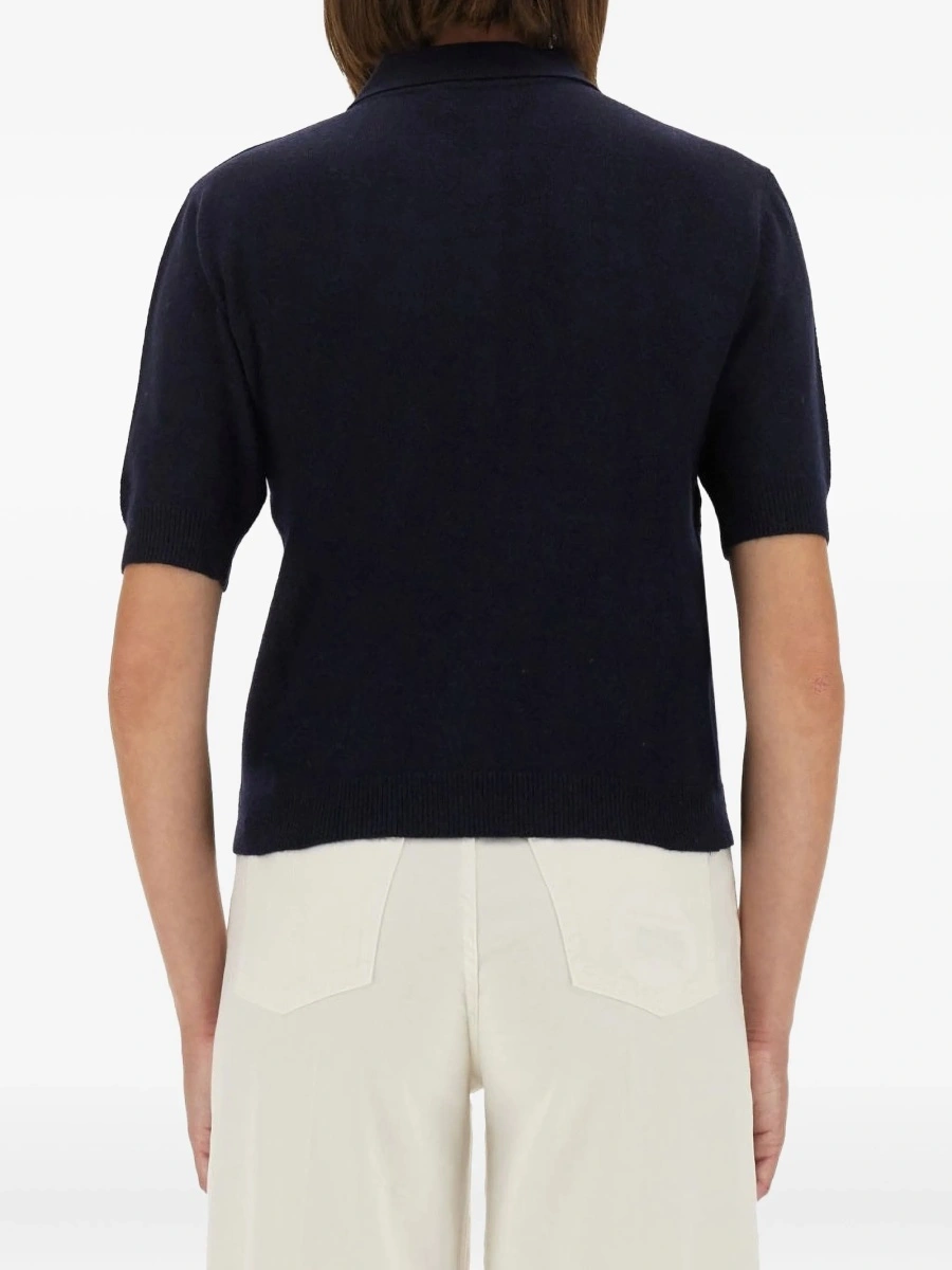 Tricou Polo Moschino albastru - Img 4