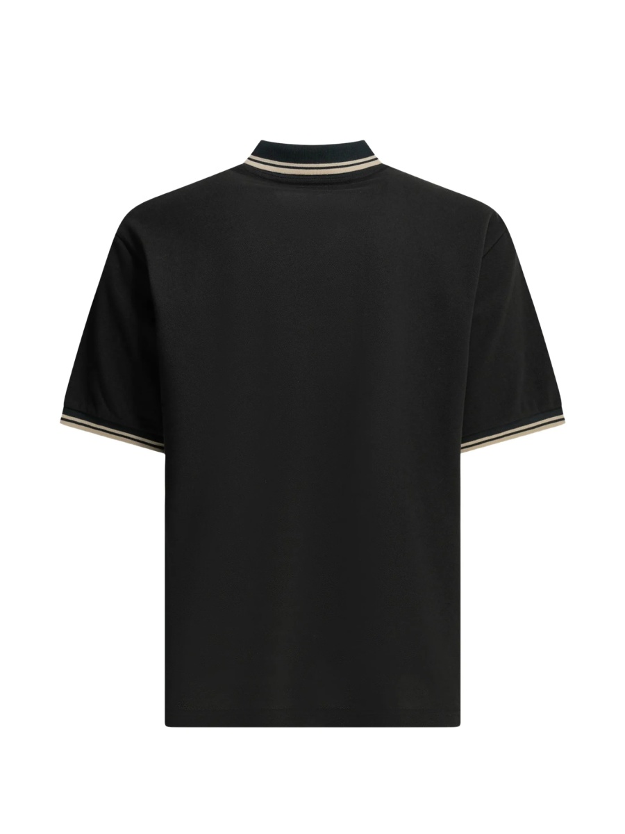 Tricou Polo NEEDLES negru - Img 2