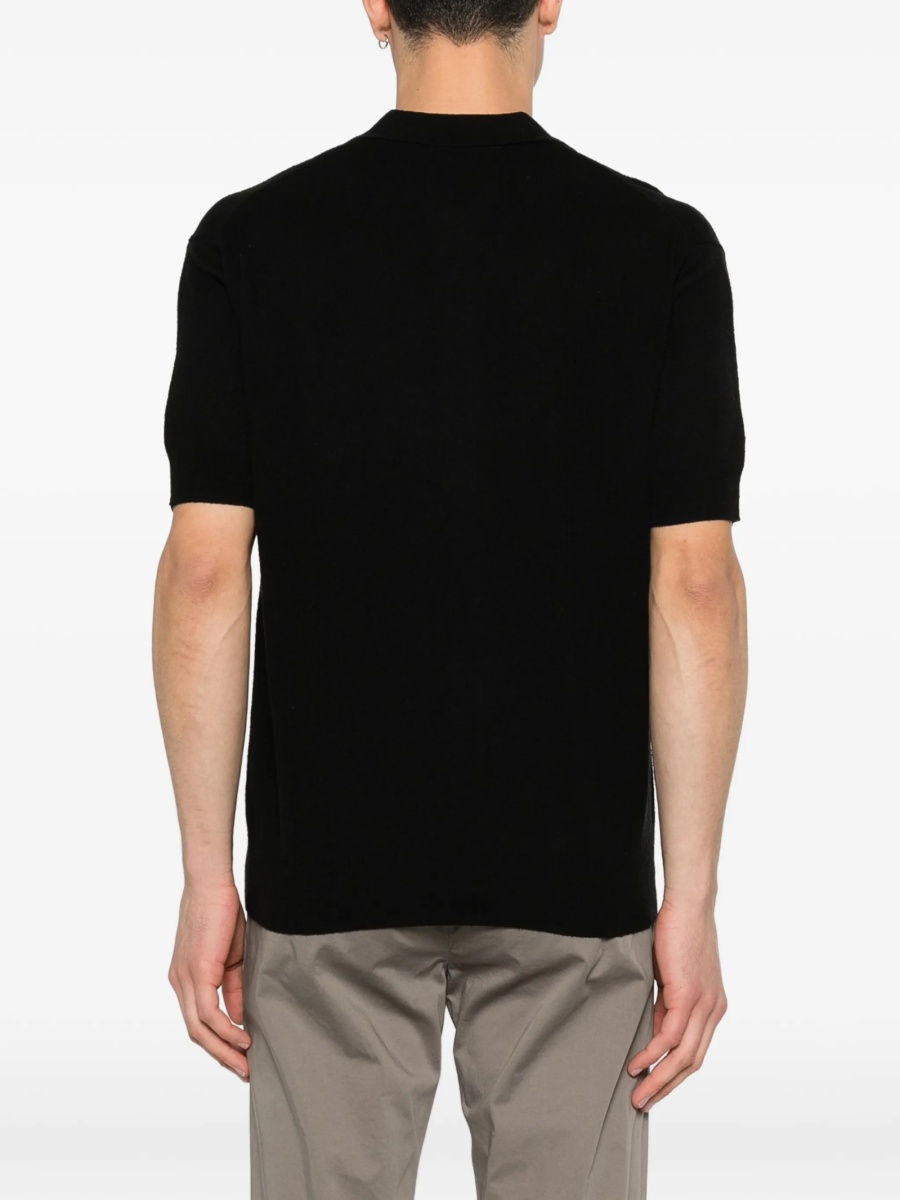 Tricou Polo Paolo Pecora negru - Img 4