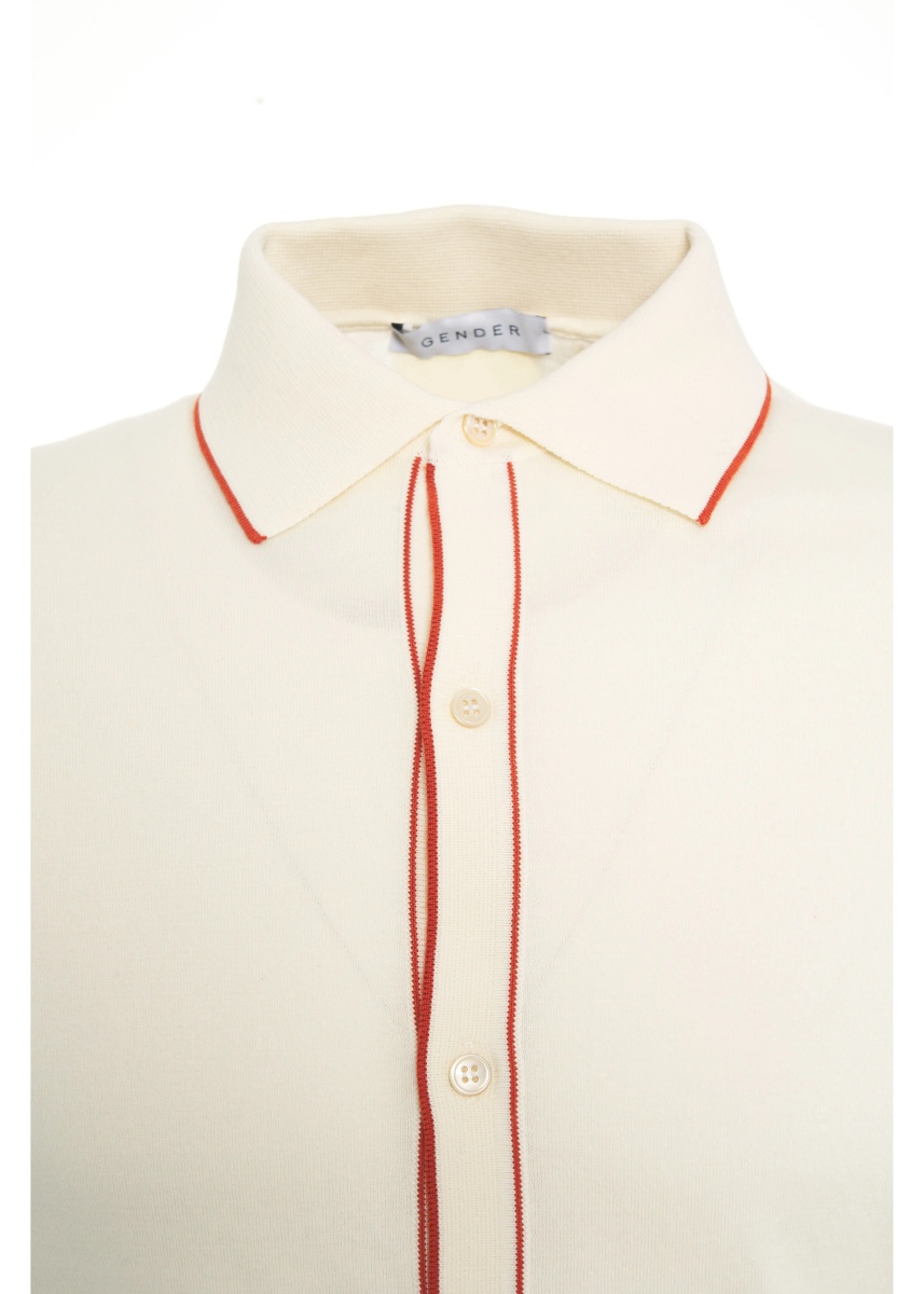 Tricou Polo Polo shirt with piping - Img 4
