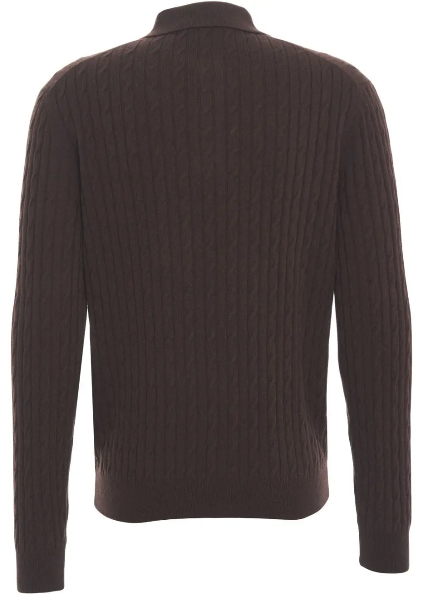 Tricou Polo Polo sweater in cashmere - Img 3