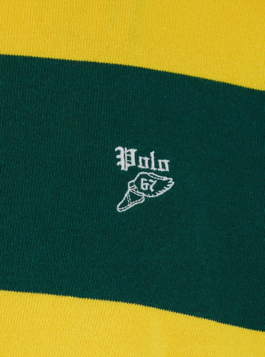 Tricou polo Ralph Lauren multicolor din bumbac - Img 3