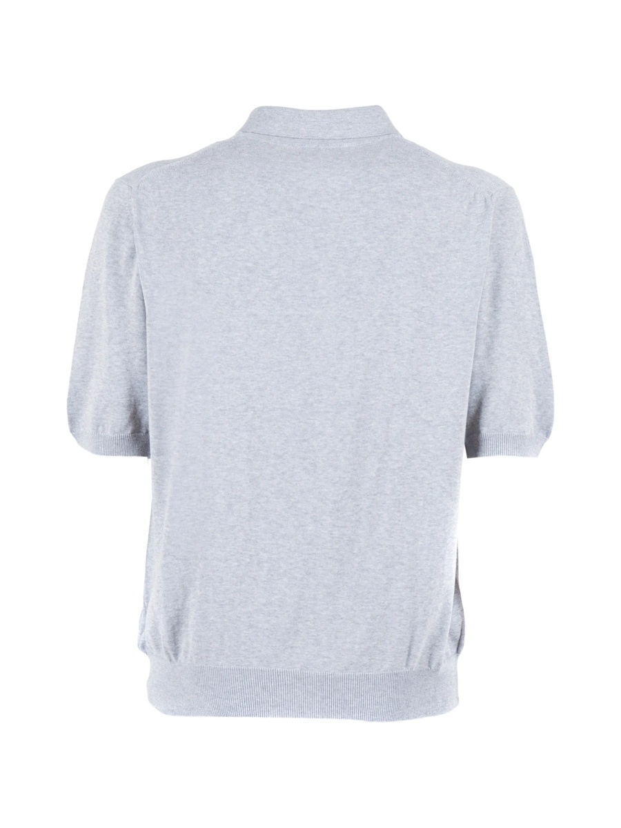 Tricou Polo SLOWEAR ZANONE gri - Img 2