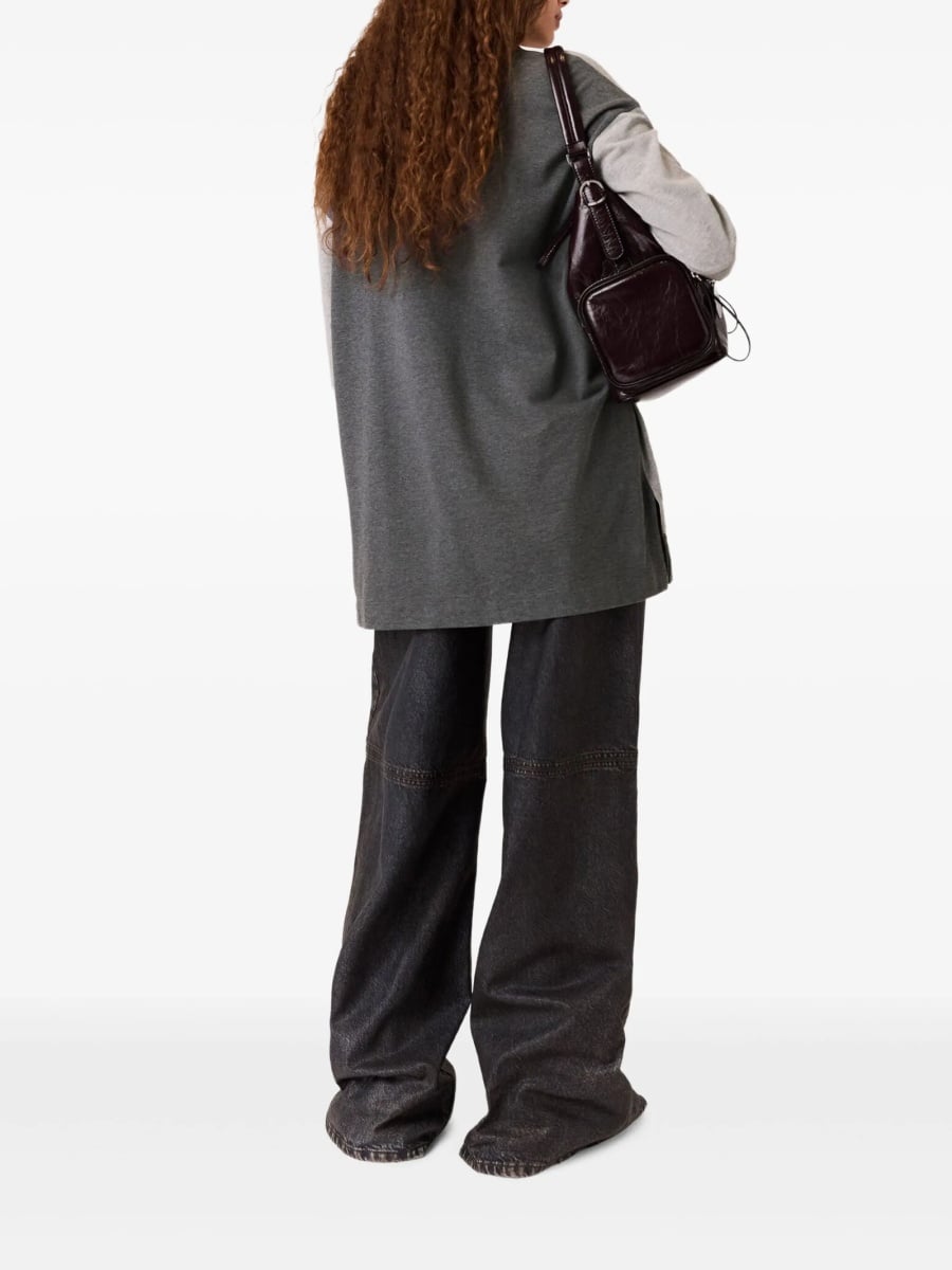 Tricou Polo Stella McCartney gri - Img 3