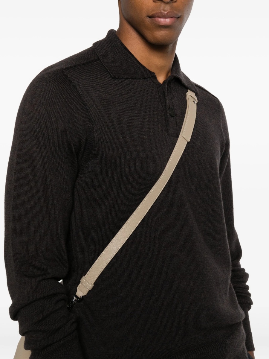 Tricou Polo STUDIO NICHOLSON maro - Img 5