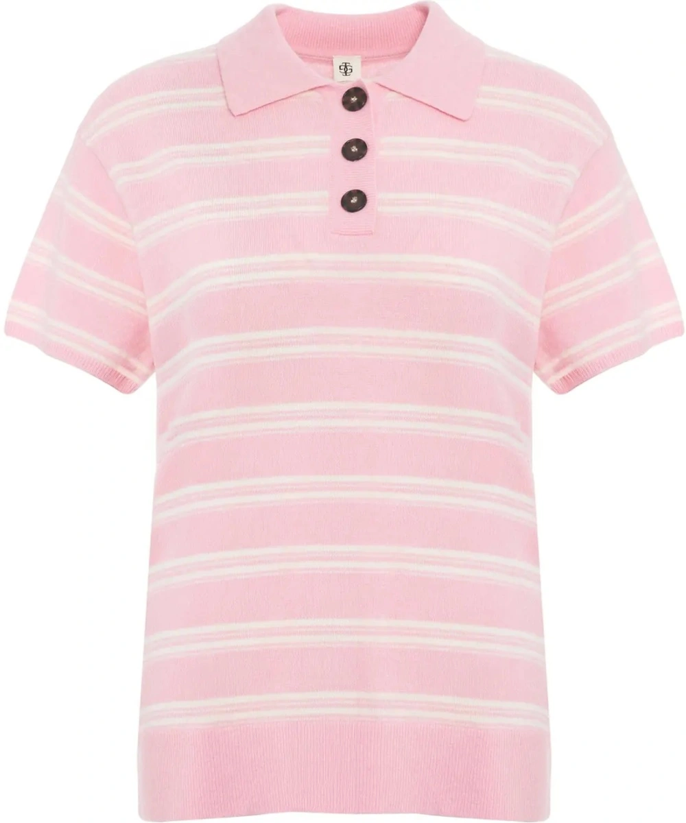 Tricou polo THE GARMENT roz - Img 2
