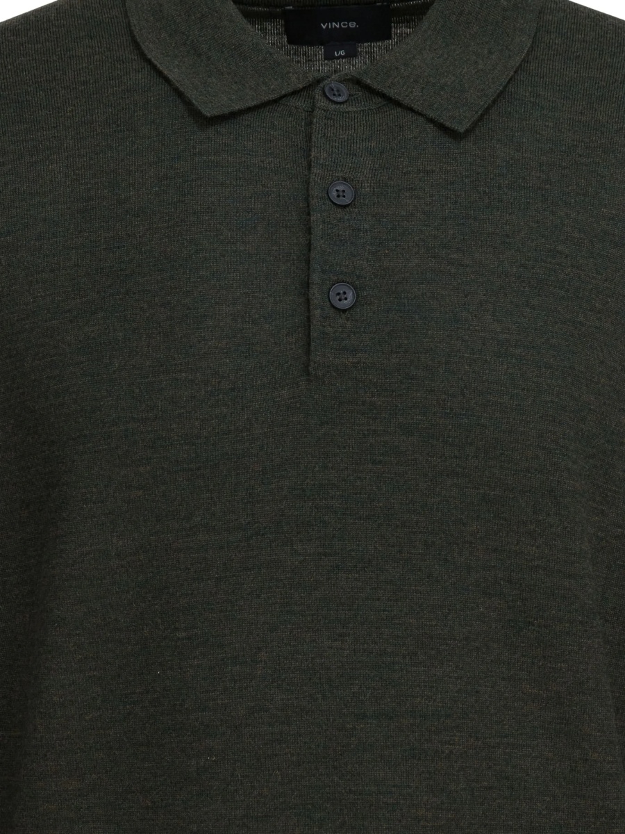 Tricou Polo Vince verde - Img 3
