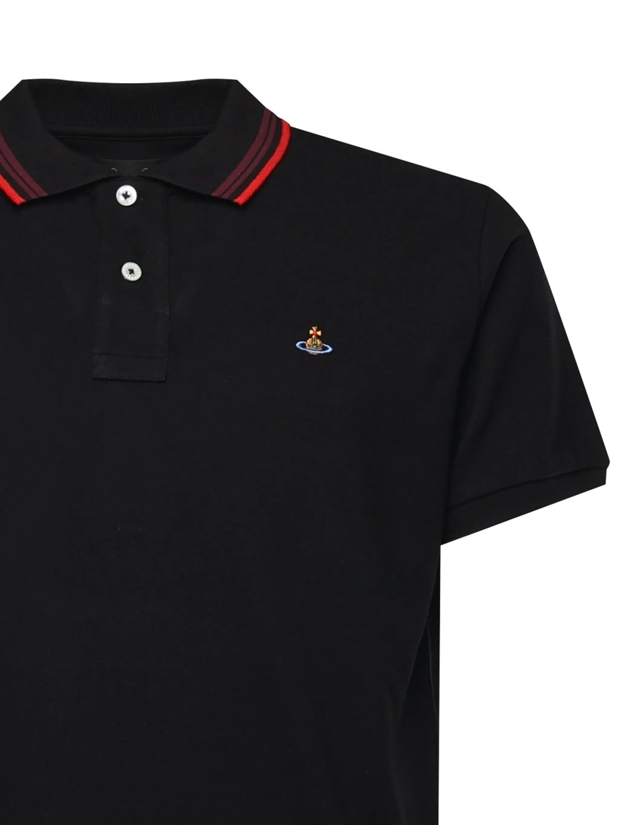 Tricou Polo Vivienne Westwood negru - Img 3