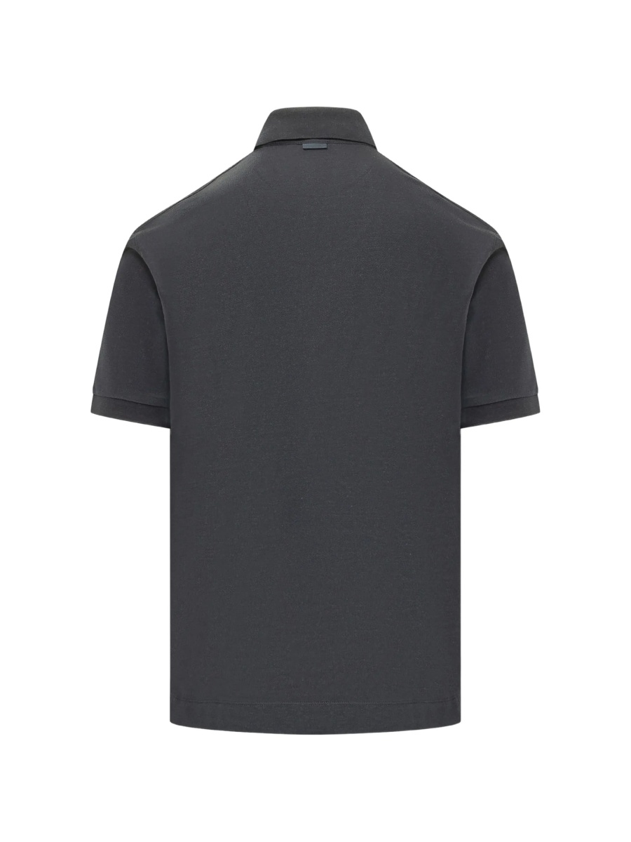 Tricou Polo ZEGNA albastru - Img 2