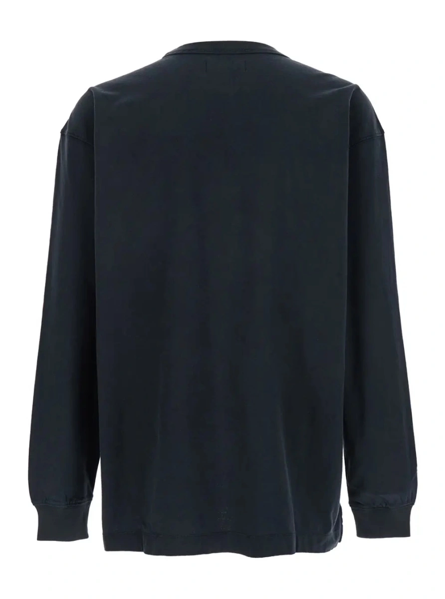 Tricou PURPLE BRAND negru din bumbac - Img 2