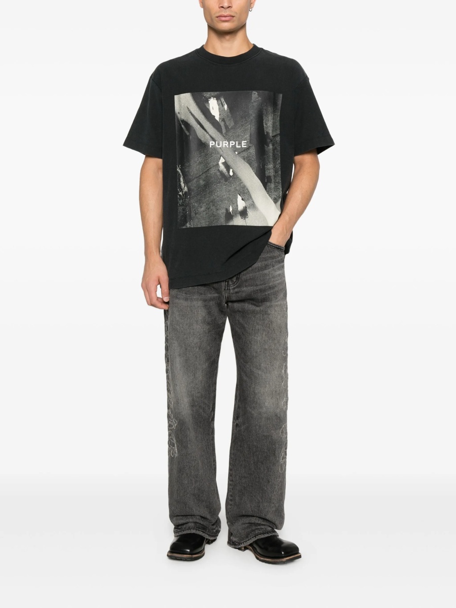 Tricou PURPLE BRAND negru - Img 2