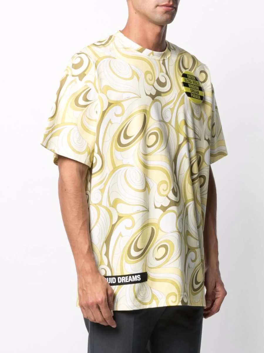 Tricou Raf Simons galben - Img 3