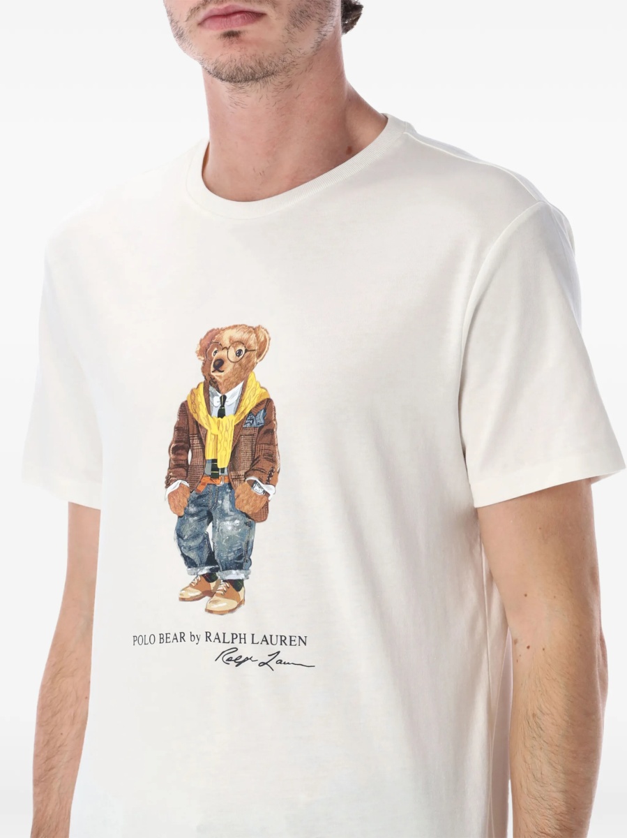 Tricou Ralph Lauren alb - Img 3