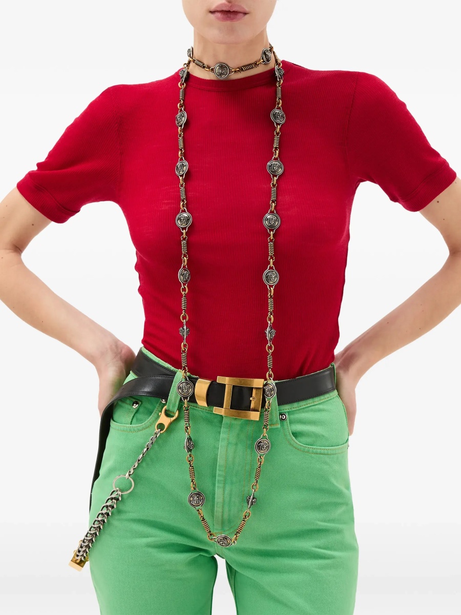Tricou Ribbed knit T-shirt - Img 5