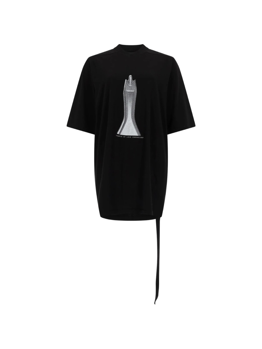 Tricou Rick Owens negru - Img 2