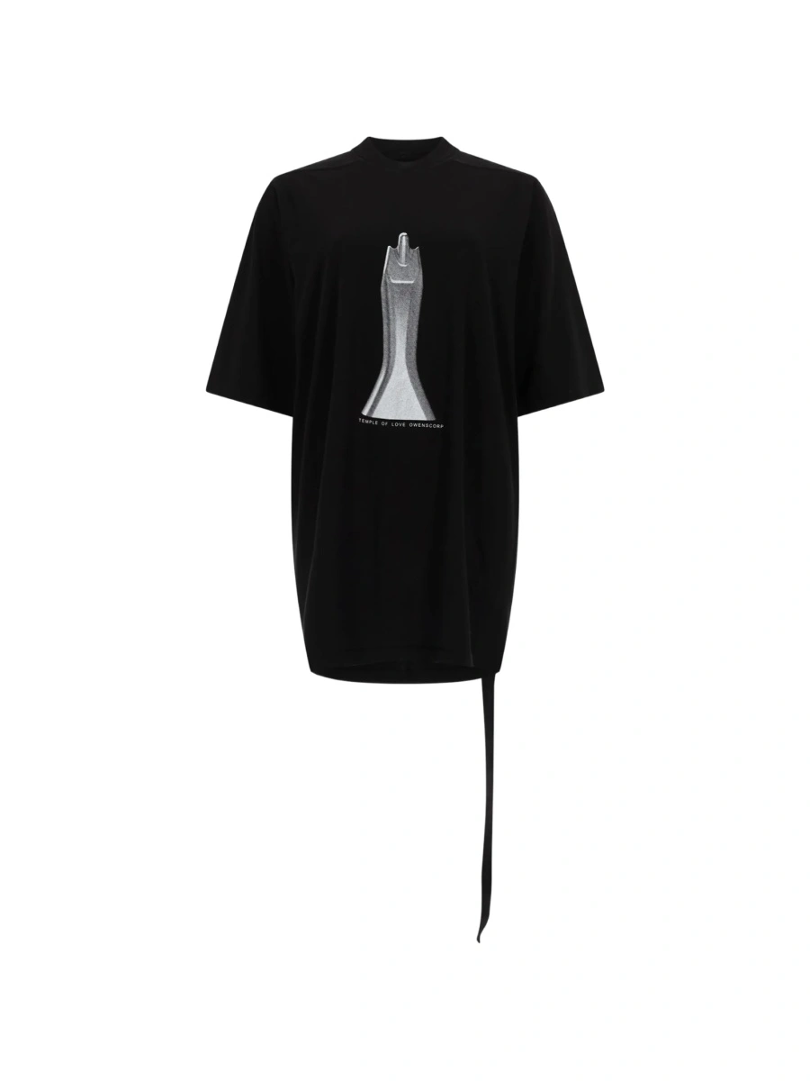 Tricou Rick Owens negru - Img 2