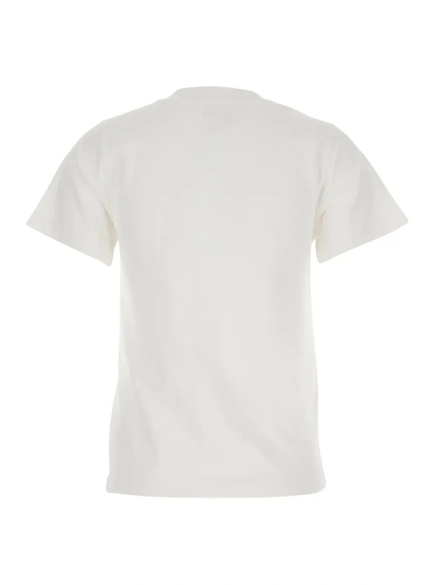 Tricou SHUSHU/TONG alb din bumbac - Img 2