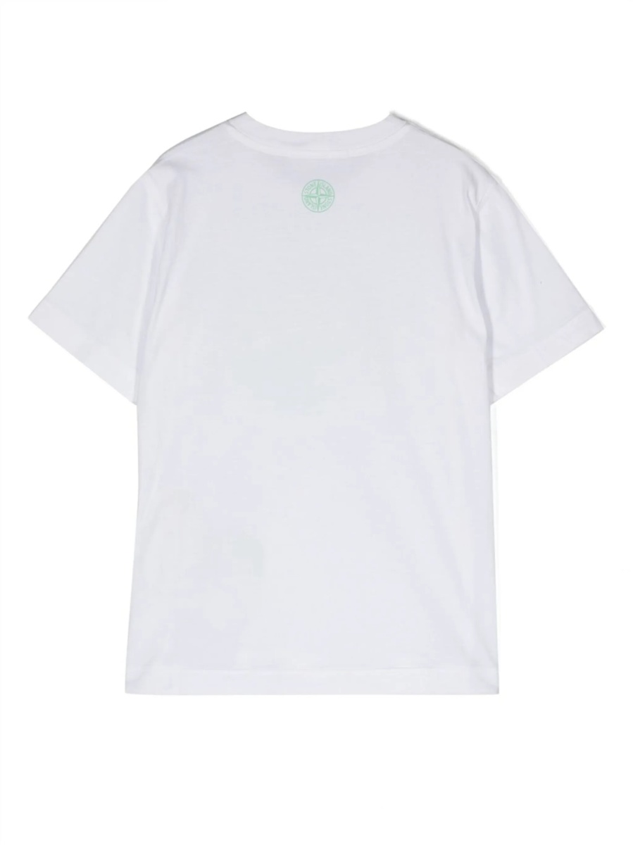 Tricou Stone Island alb - Img 2