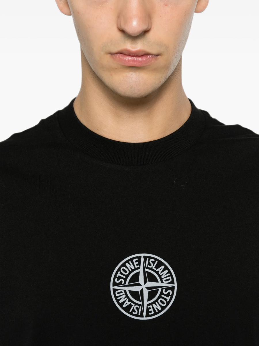 Tricou Stone Island negru - Img 5