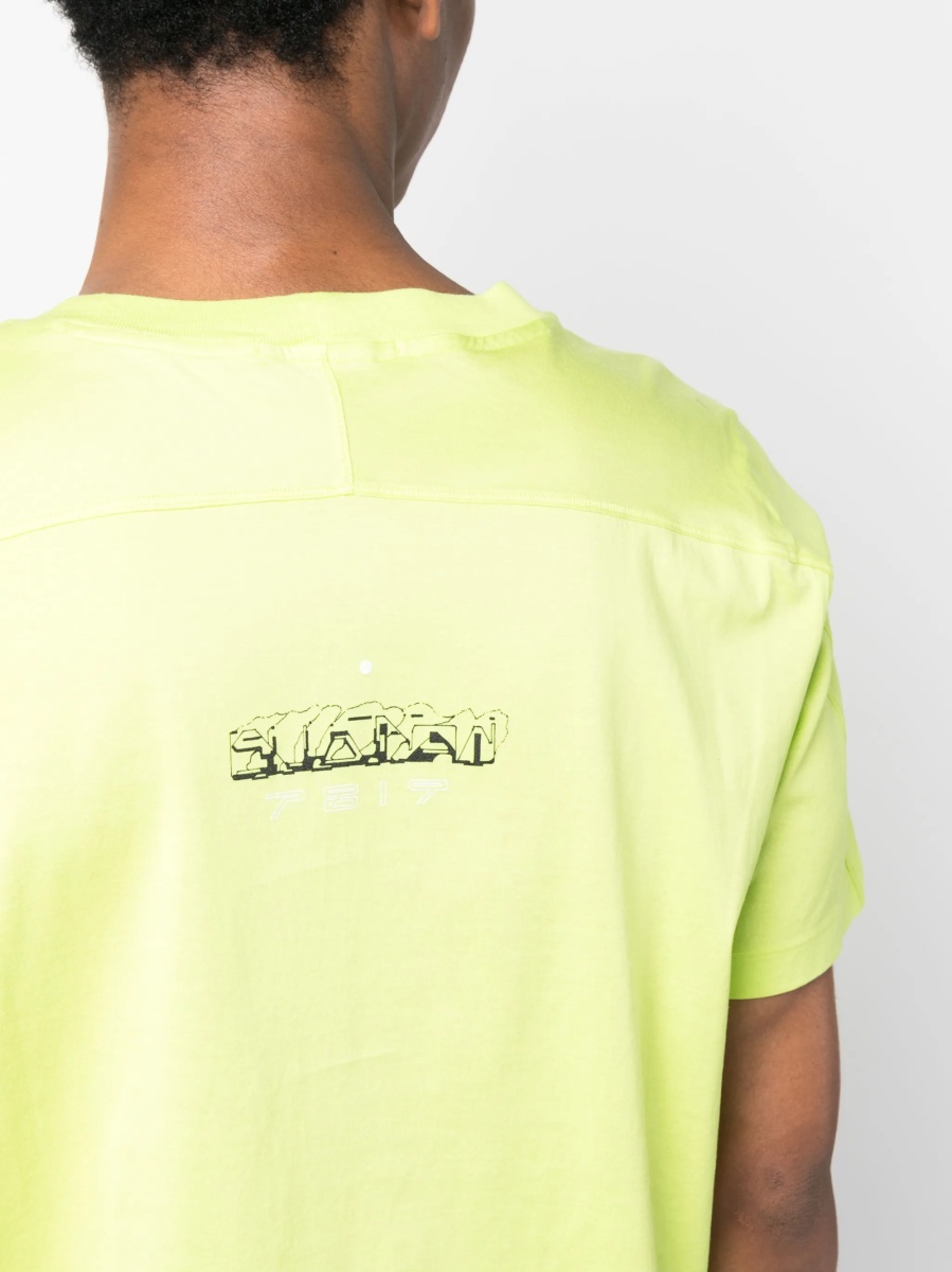 Tricou Stone Island verde - Img 5