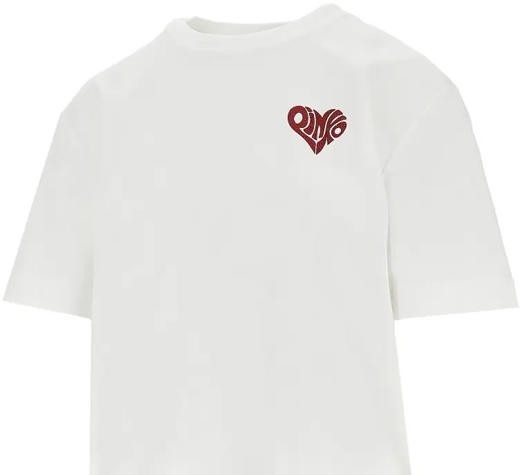 Tricou Strass 'AMORE' print T-shirt - Img 2