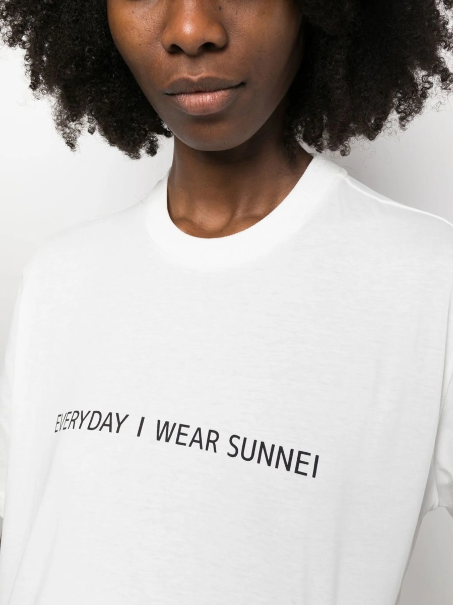 Tricou SUNNEI alb - Img 5