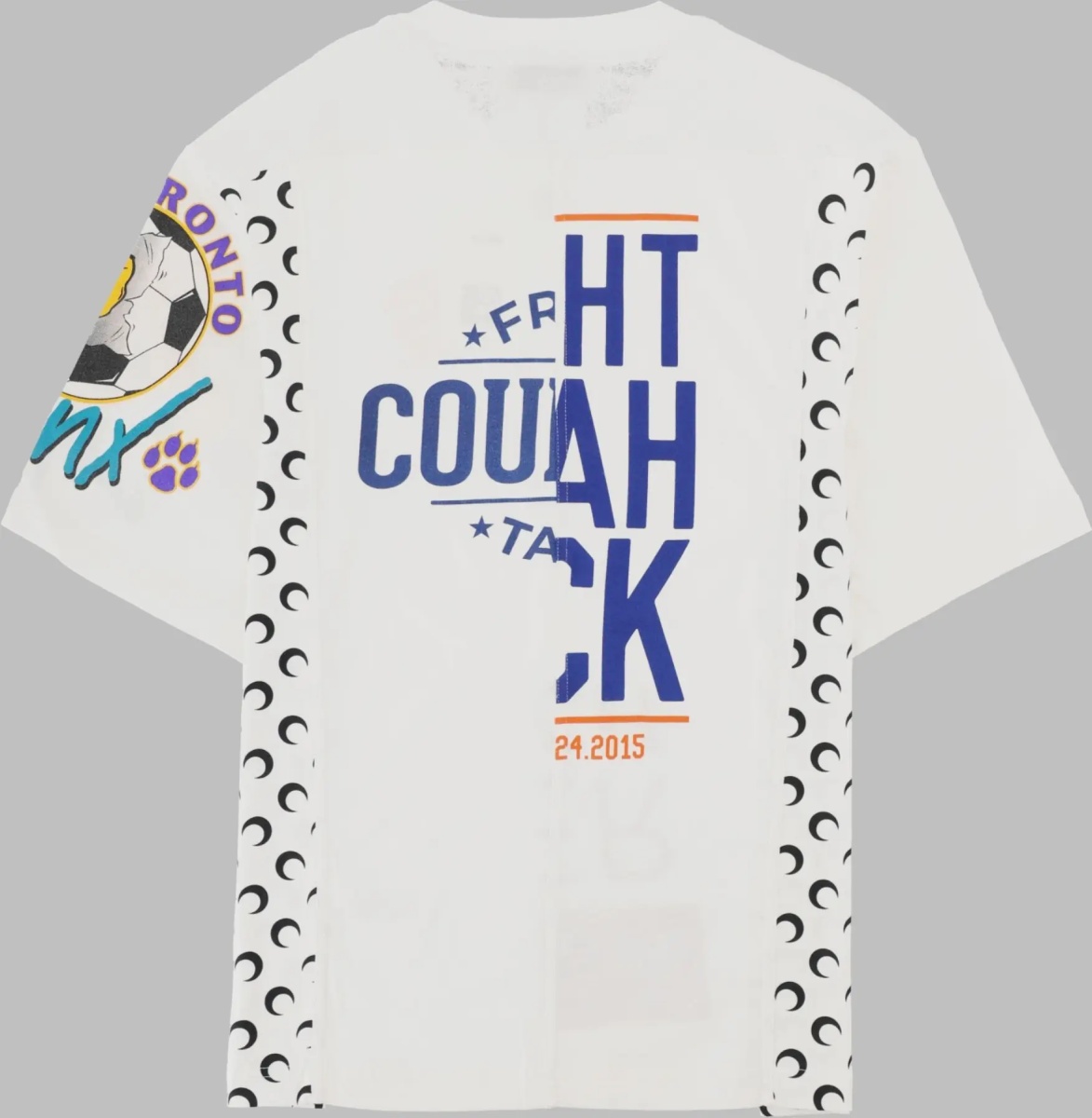 Tricou T-Shirt "Upcycled" Con Stampa - Img 2