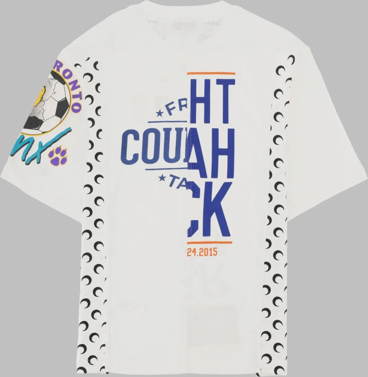 Tricou T-Shirt "Upcycled" Con Stampa - Img 2
