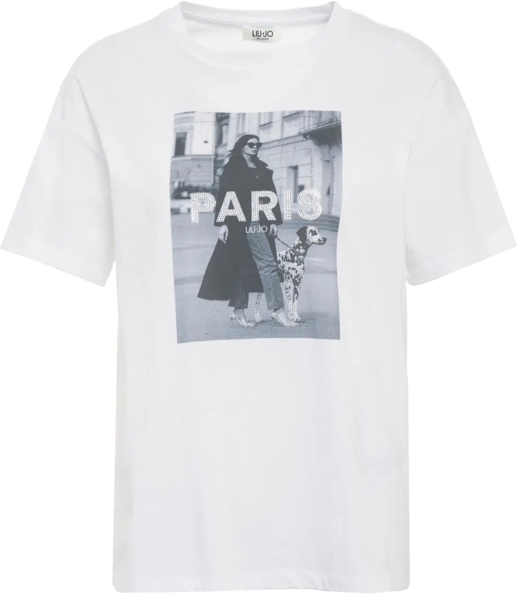 Tricou T-shirt with front print - Img 2