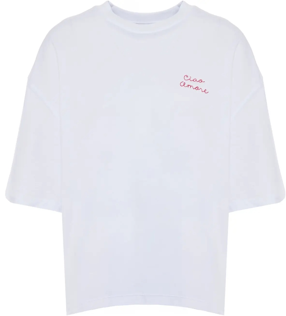 Tricou T-shirt with logo embroidery - Img 2