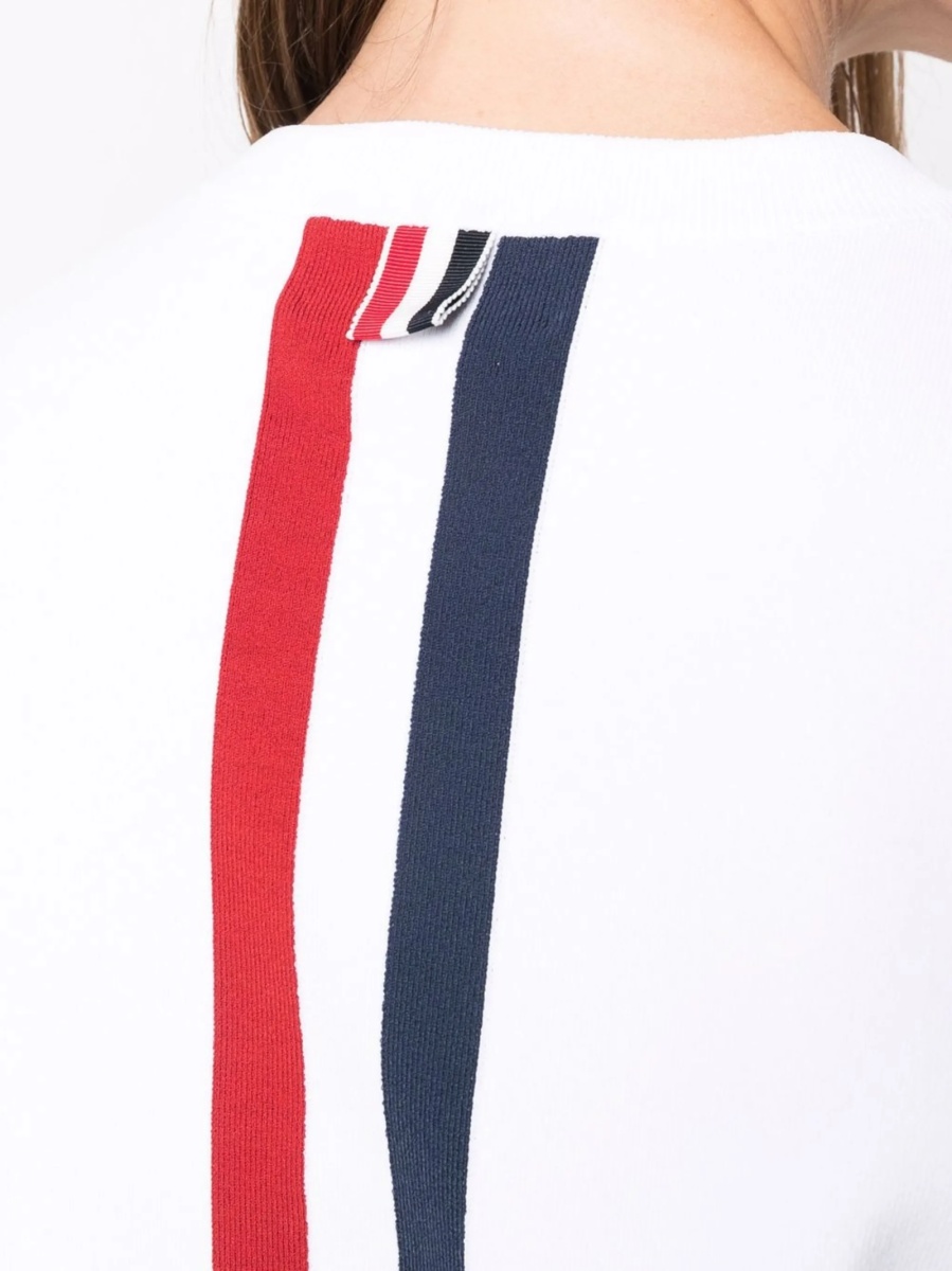 Tricou Thom Browne alb - Img 5