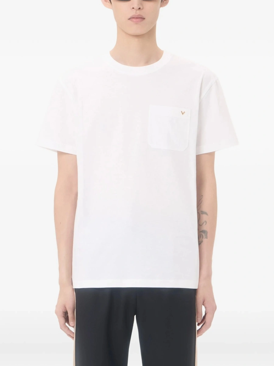 Tricou Valentino Garavani alb - Img 3