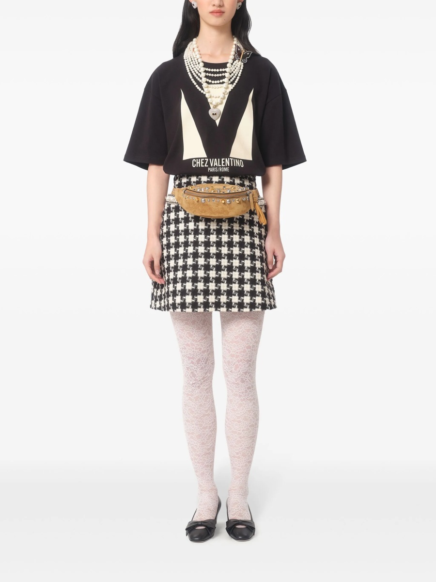 Tricou Valentino Garavani negru - Img 2