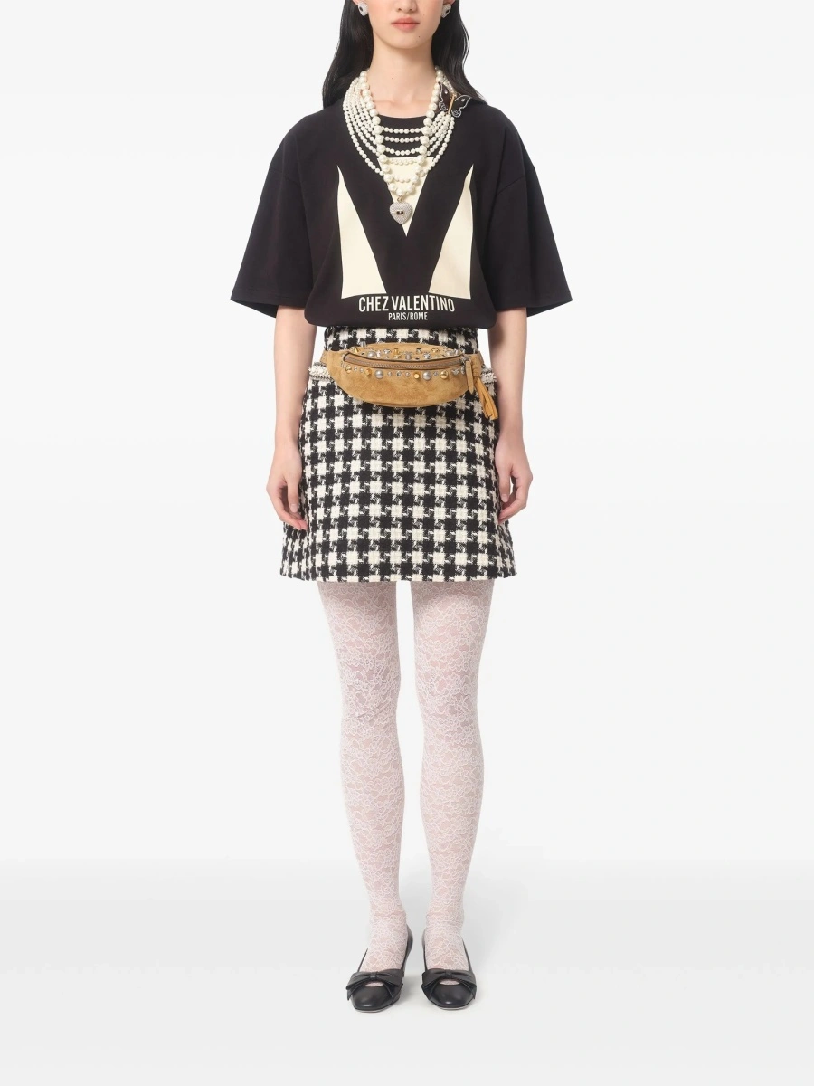Tricou Valentino Garavani negru - Img 2