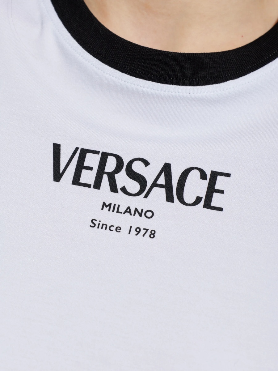 Tricou Versace alb - Img 5