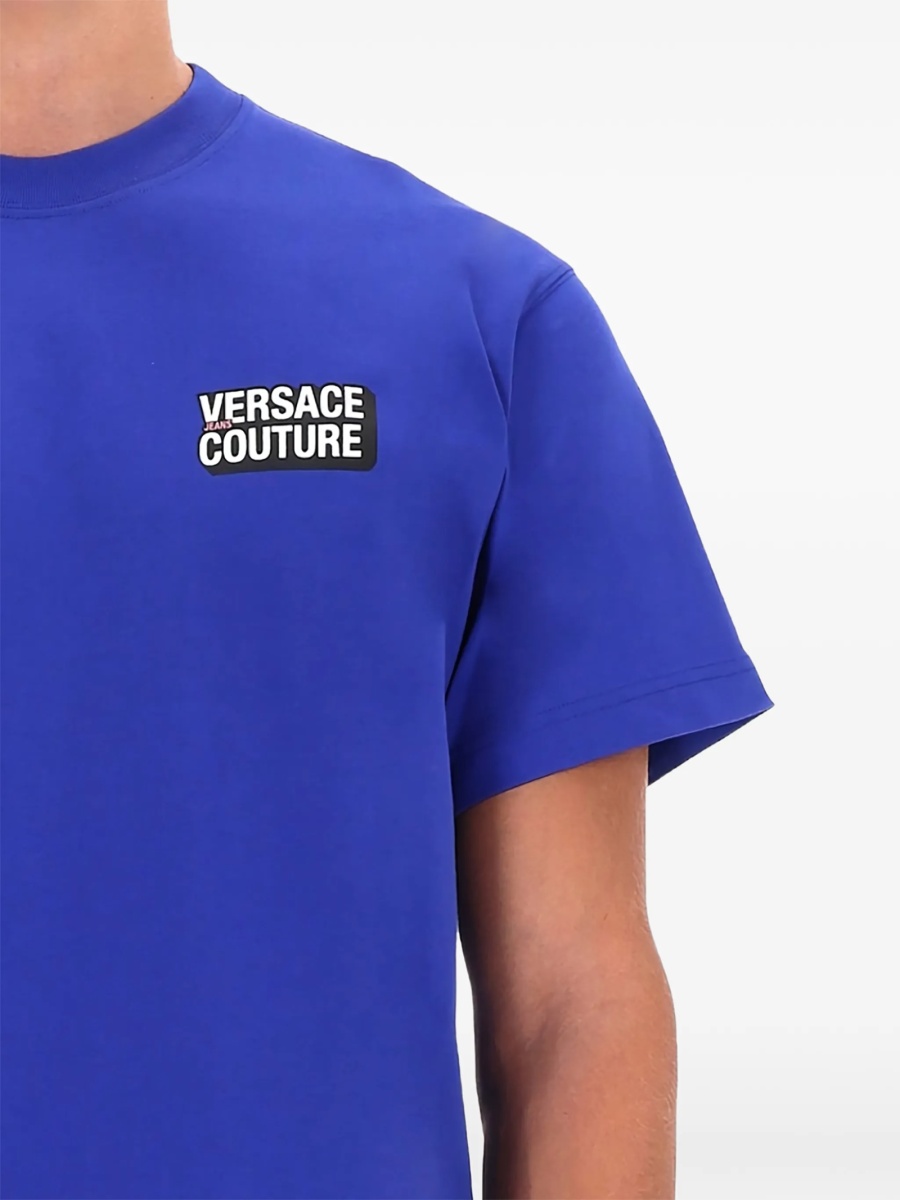 Tricou Versace Jeans Couture albastru - Img 2
