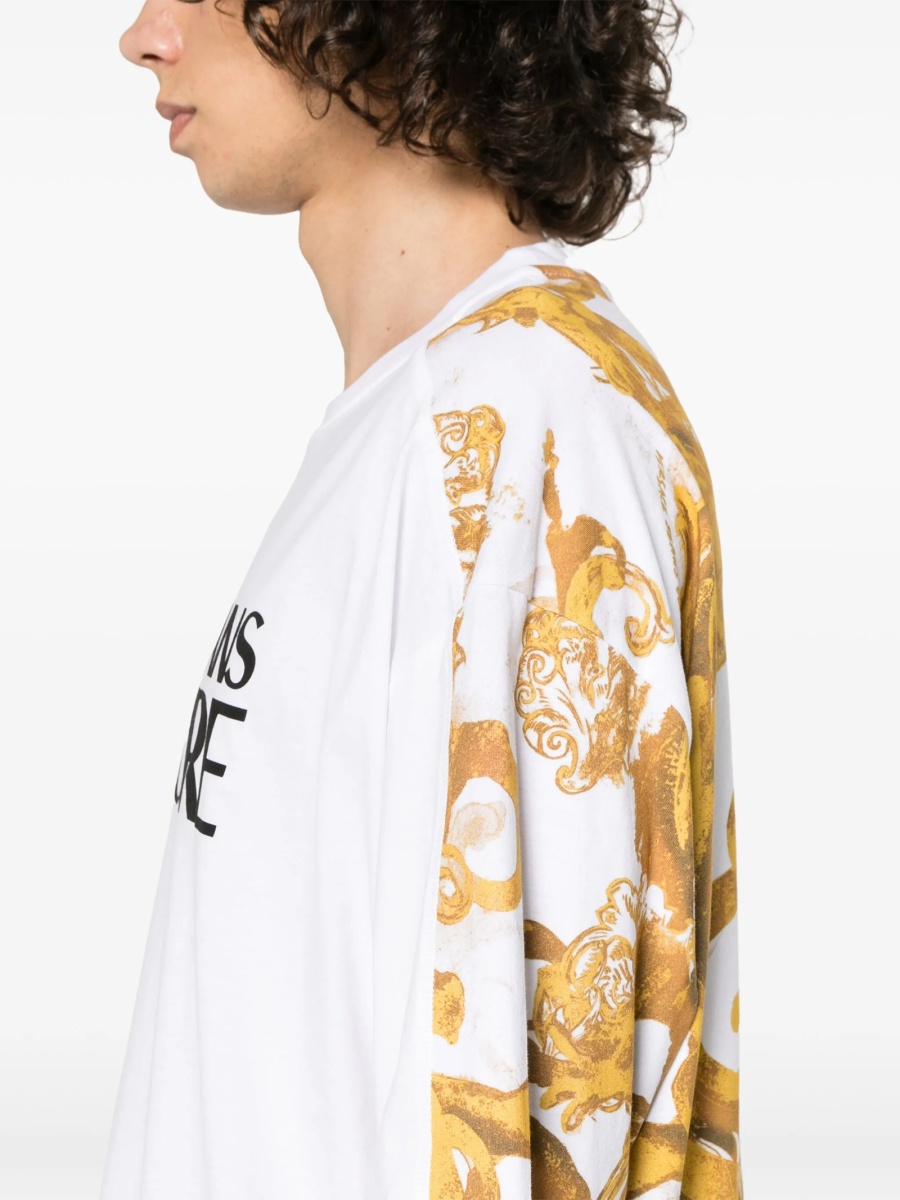 Tricou Versace Jeans Couture alb - Img 5
