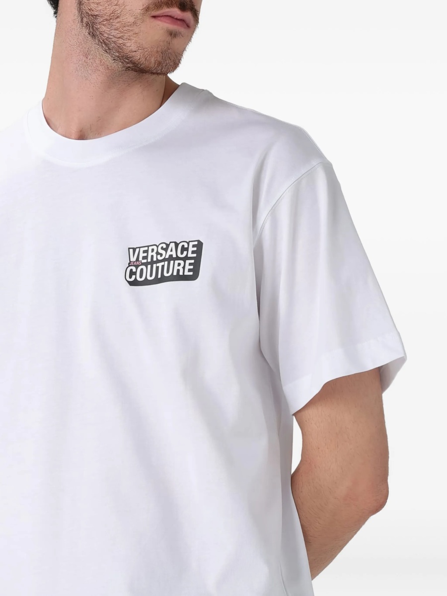 Tricou Versace Jeans Couture alb - Img 3