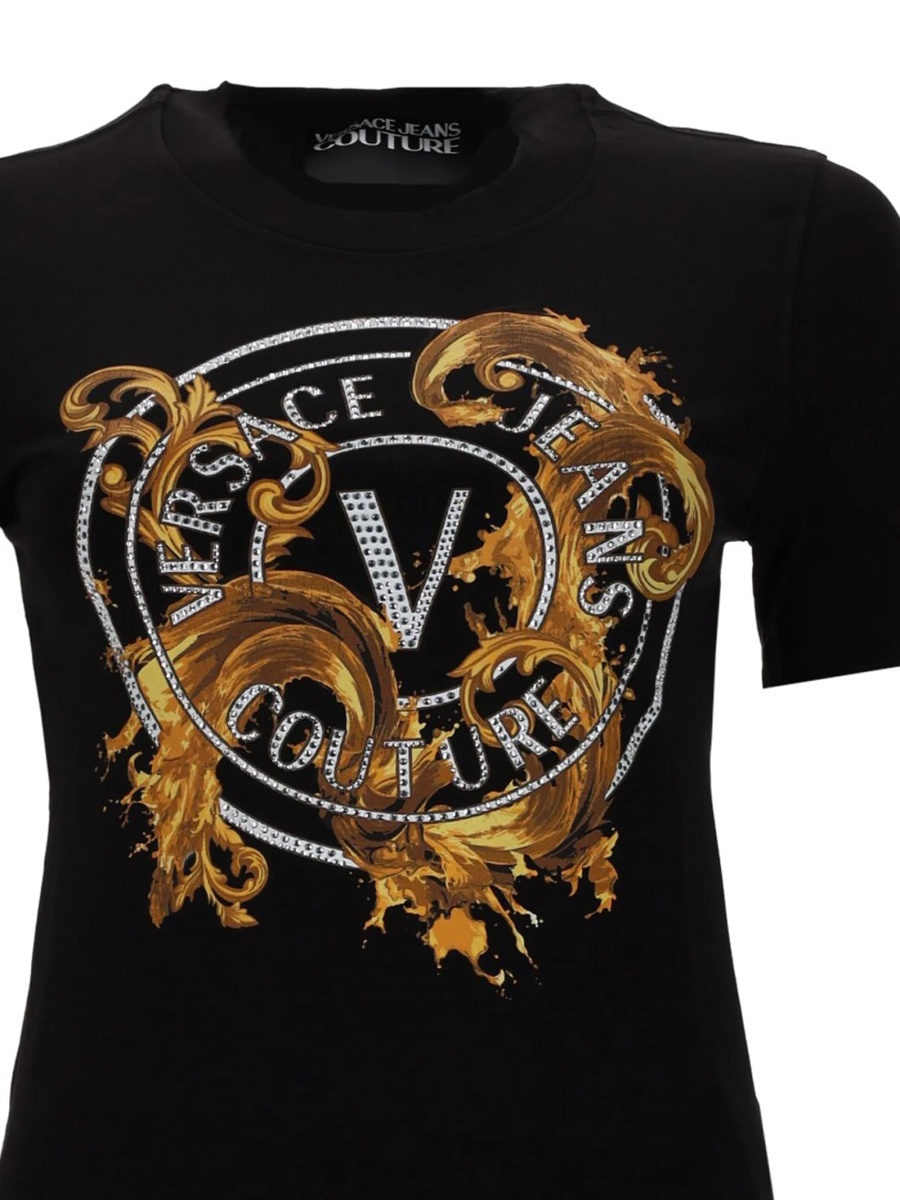 Tricou Versace Jeans Couture negru - Img 2