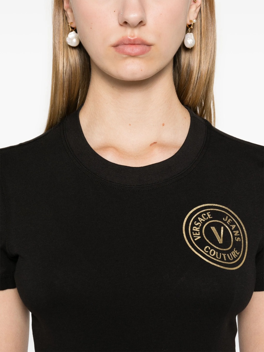 Tricou Versace Jeans Couture negru - Img 5