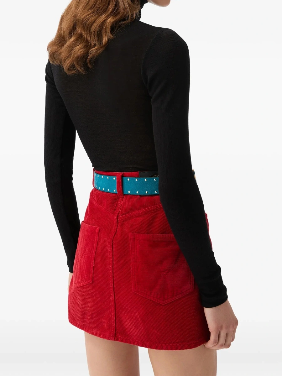 Tricou Versace negru din lana - Img 3