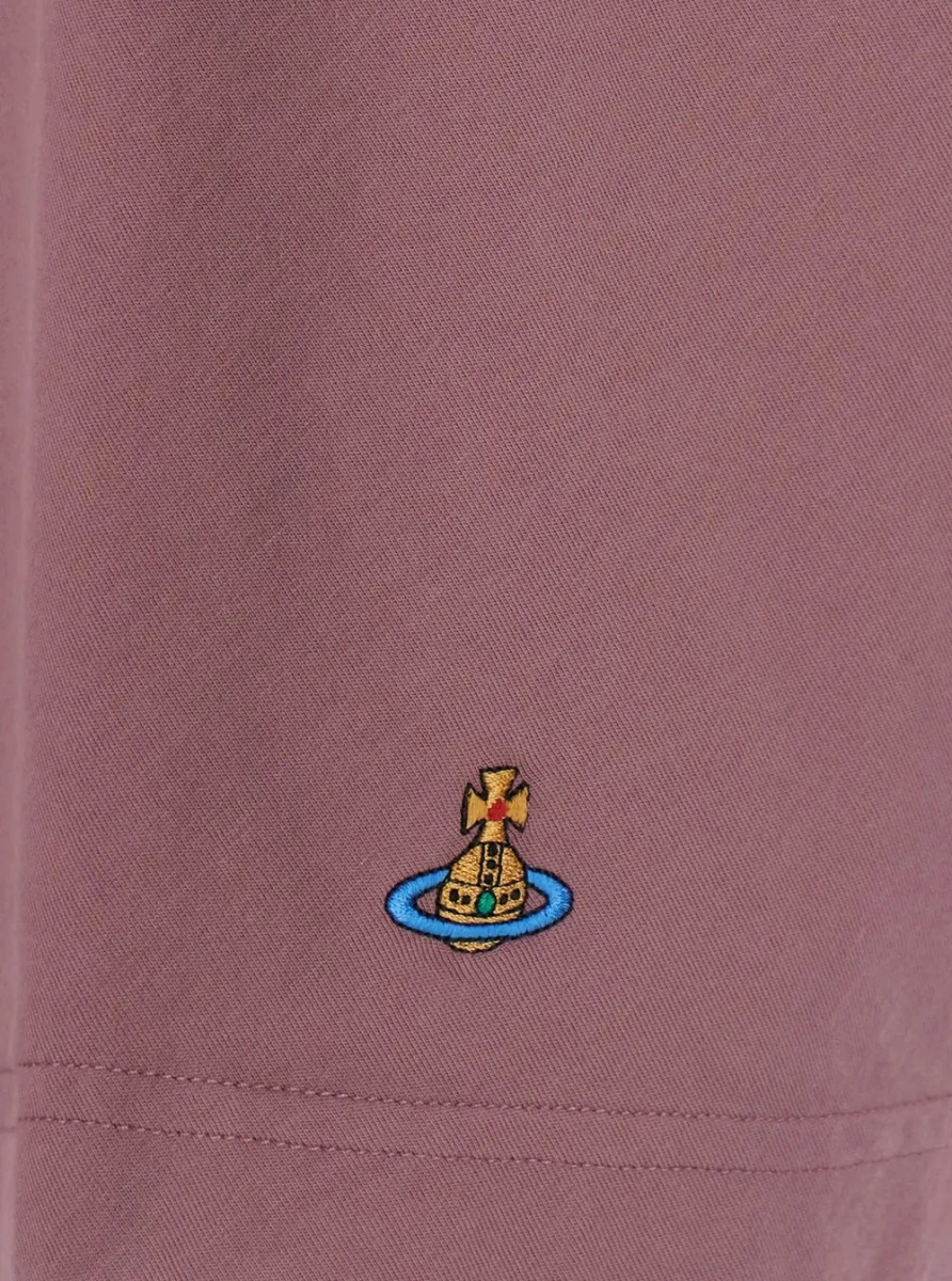 Tricou Vivienne Westwood roz din bumbac - Img 3