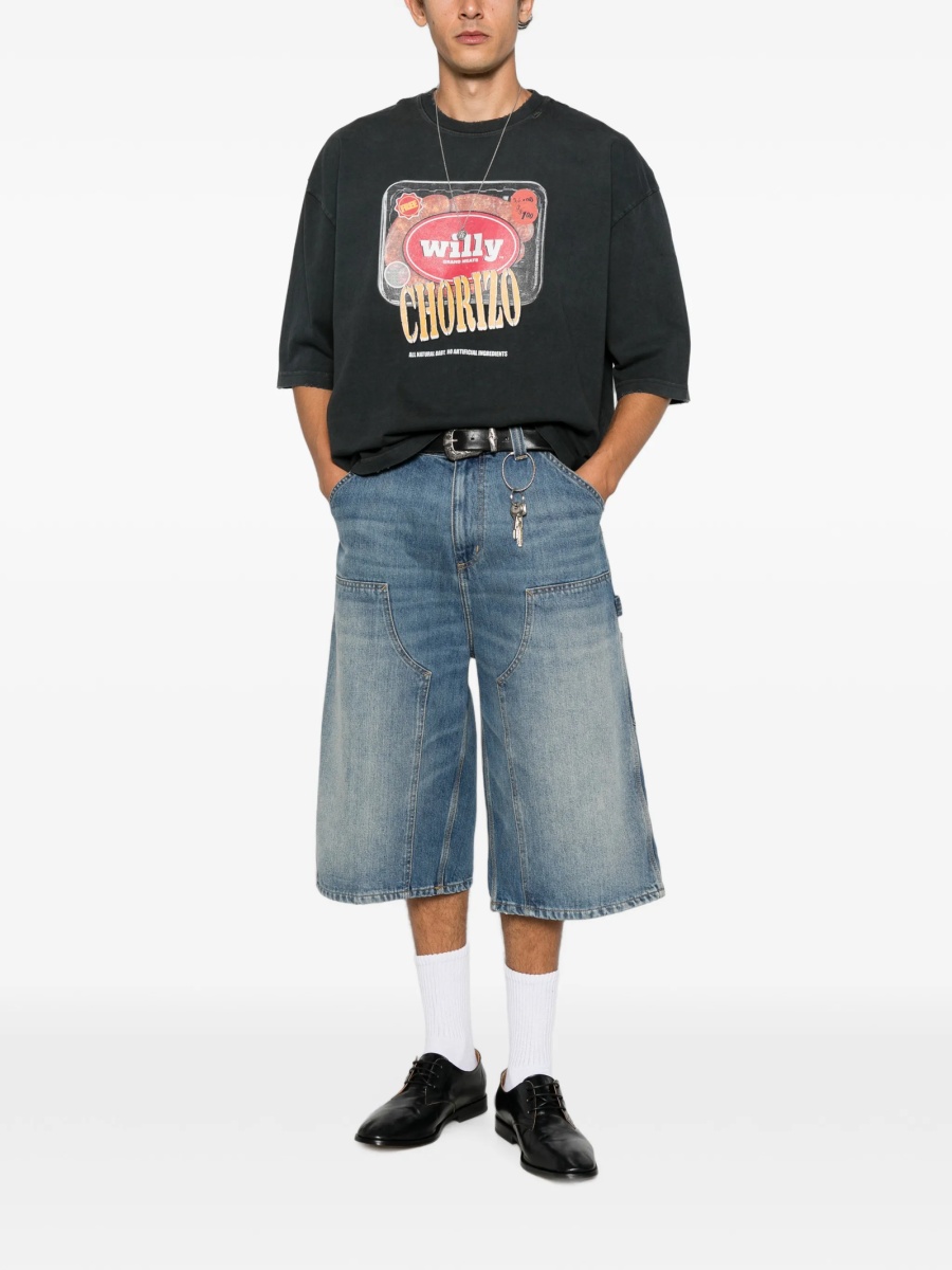 Tricou Willy Chavarria negru - Img 2