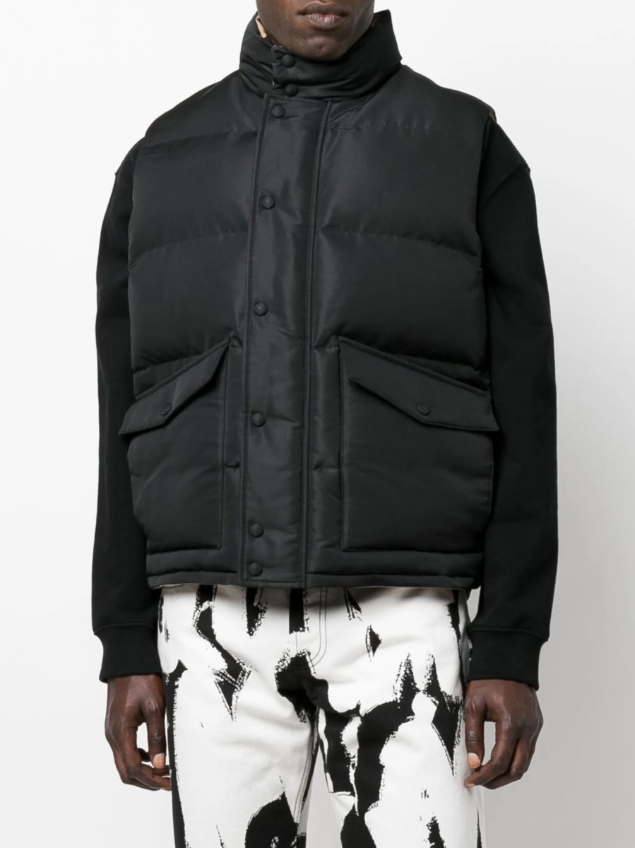 Vesta Alexander McQueen neagra din polyester - Img 3
