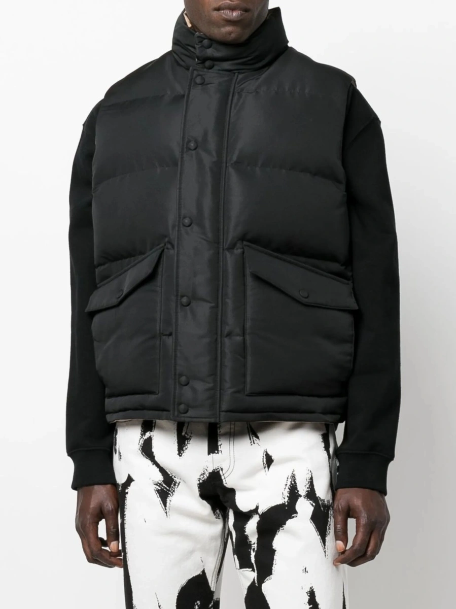 Vesta Alexander McQueen neagra din polyester - Img 3