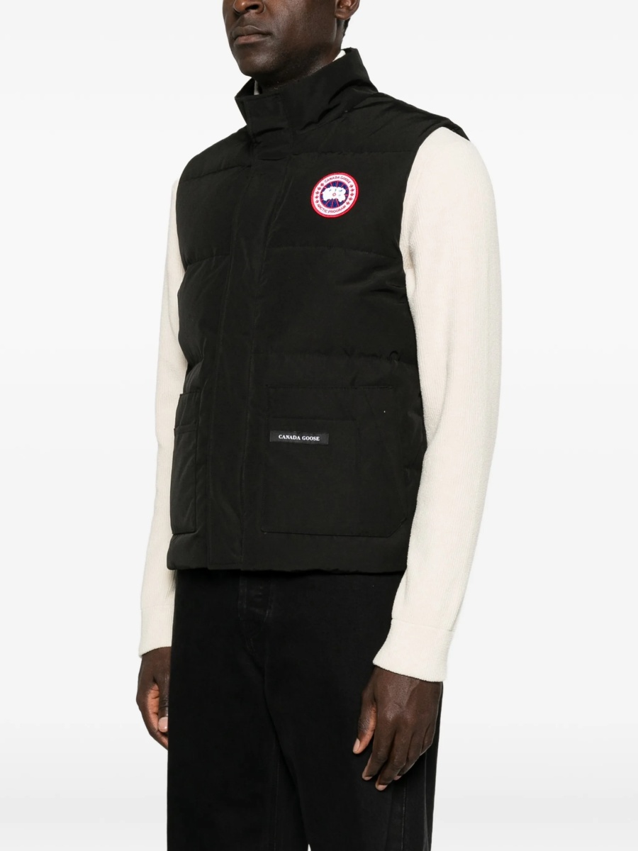 Vesta CANADA GOOSE neagra din bumbac si polyester - Img 3
